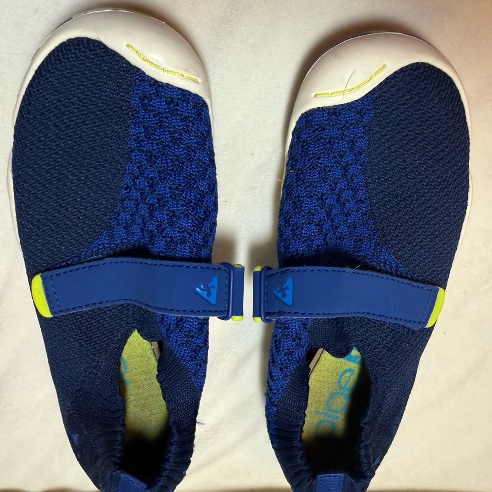 PLAE Vibrant Blue Knit Footwear